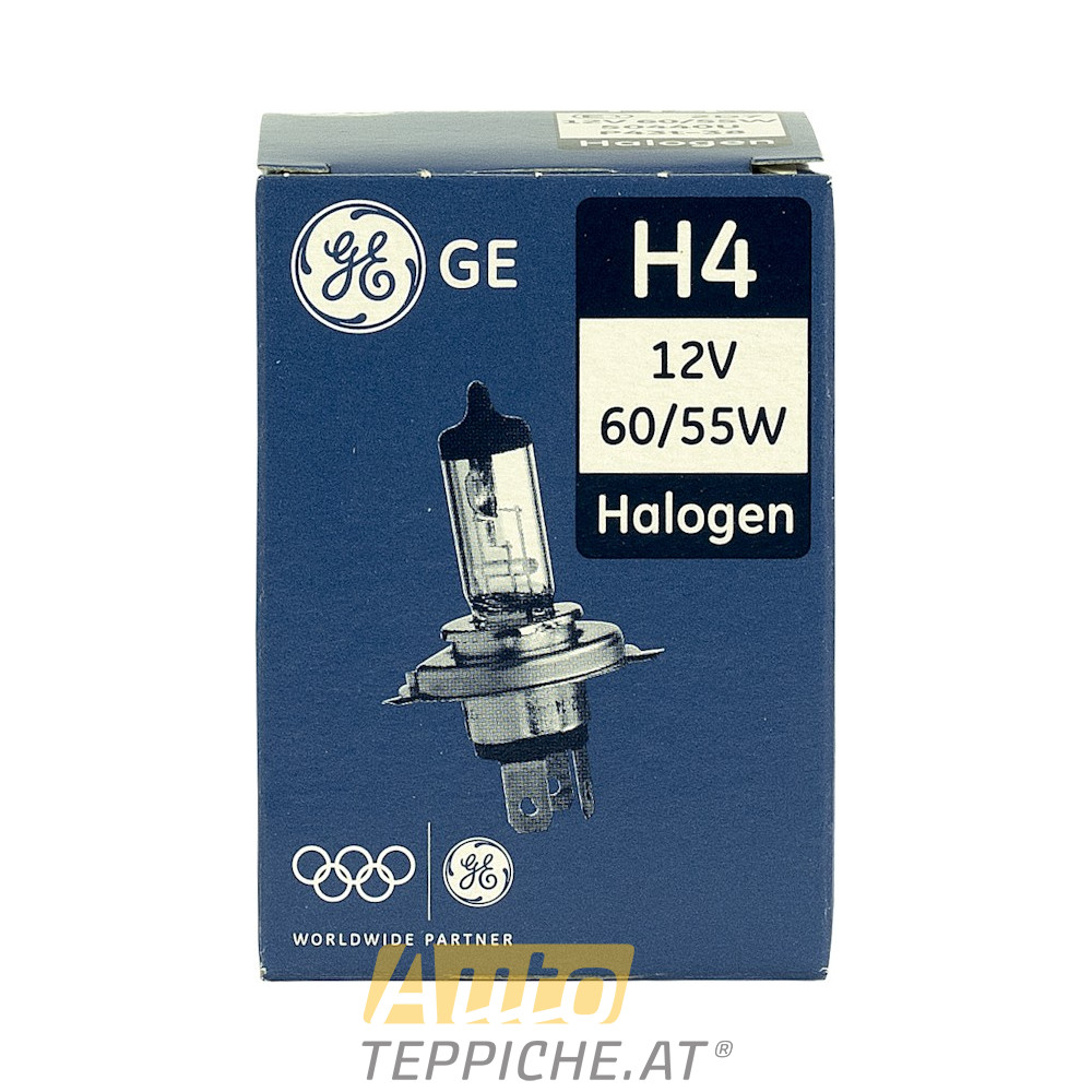 General Electric 12V H4 60/55W Basic Scheinwerferlampe