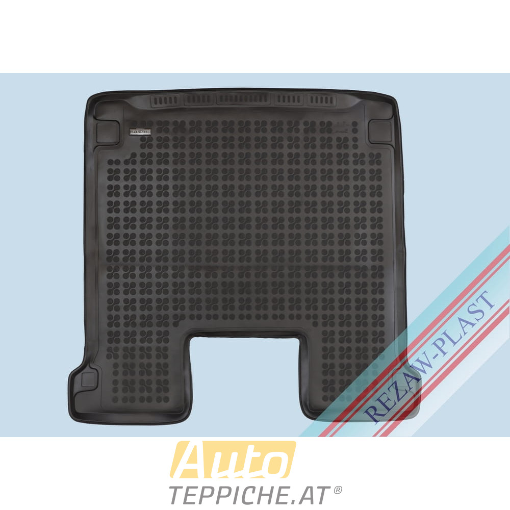 Gummi Kofferraumwanne für VW T5 Caravelle - langer Radstand (2003-) - Kofferraumwanne