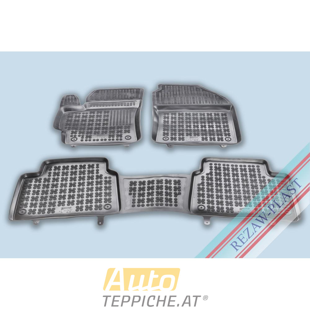 Gummi Fußmatten mit hohem Rand für Suzuki SWACE Hybrid (2020-) - Gummimatten