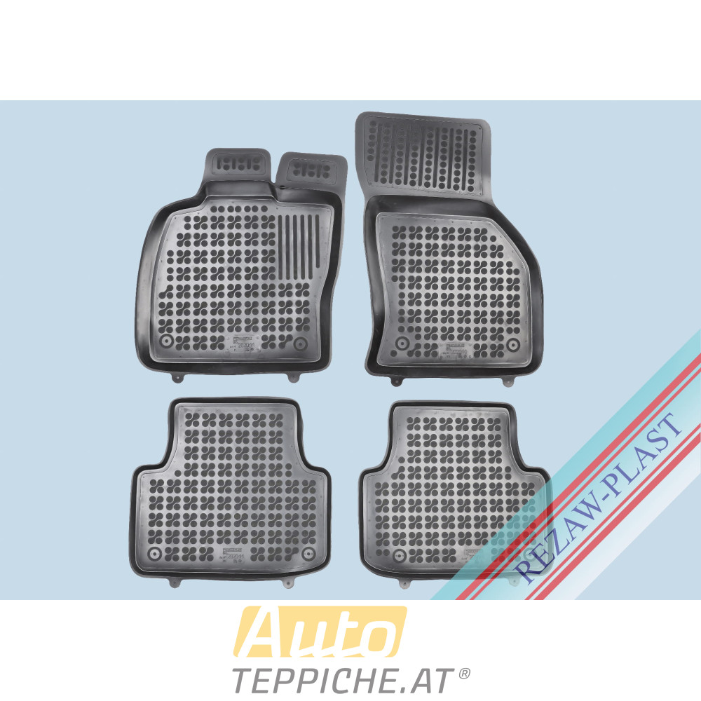 Gummi Fußmatten mit hohem Rand für Seat Leon gen. 4 ST (2020-) - Gummimatten