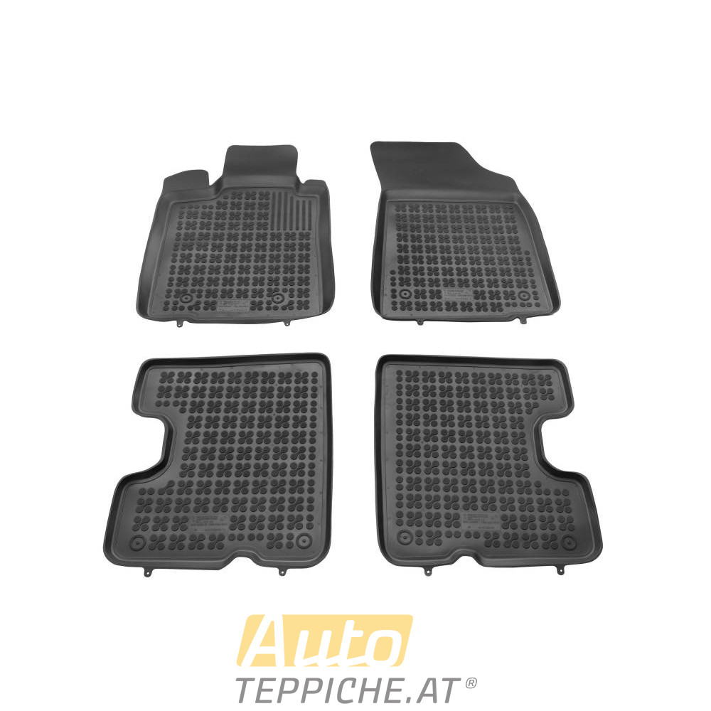Gummi Fußmatten mit hohem Rand für Dacia Sandero I (2008-2013) - Gummimatten