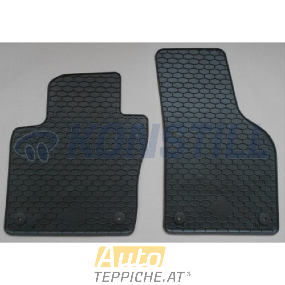 Gummi Fußmatten für VW Beetle (erste Reihe) (2011-) - Gummimatten