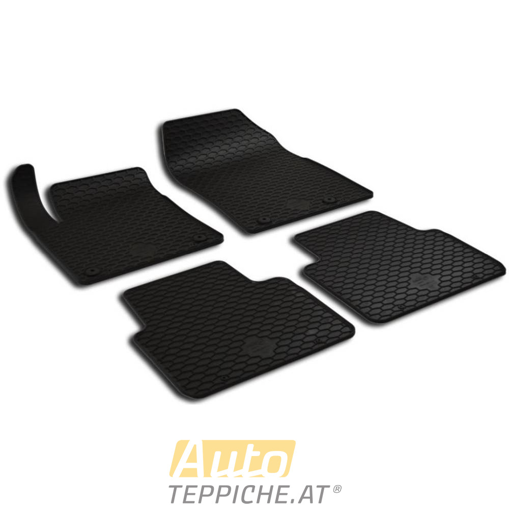 Gummi Fußmatten für Citroen C3 Aircross (2017-) - Gummimatten