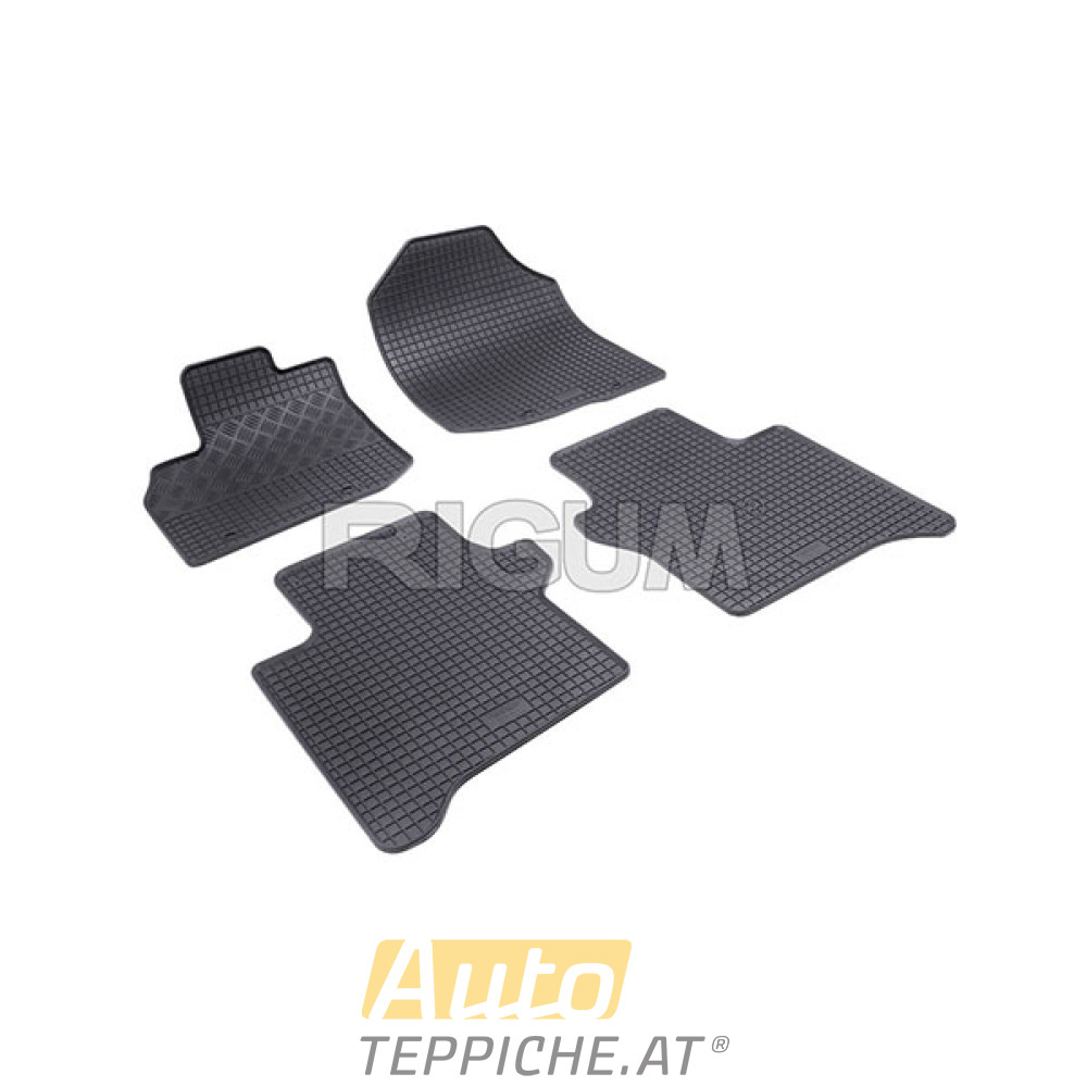 Gummi Fußmatten für Honda City (2009-2013) - Gummimatten Gummi Fußmatten für Honda City (2009-2013) - Gummimatten