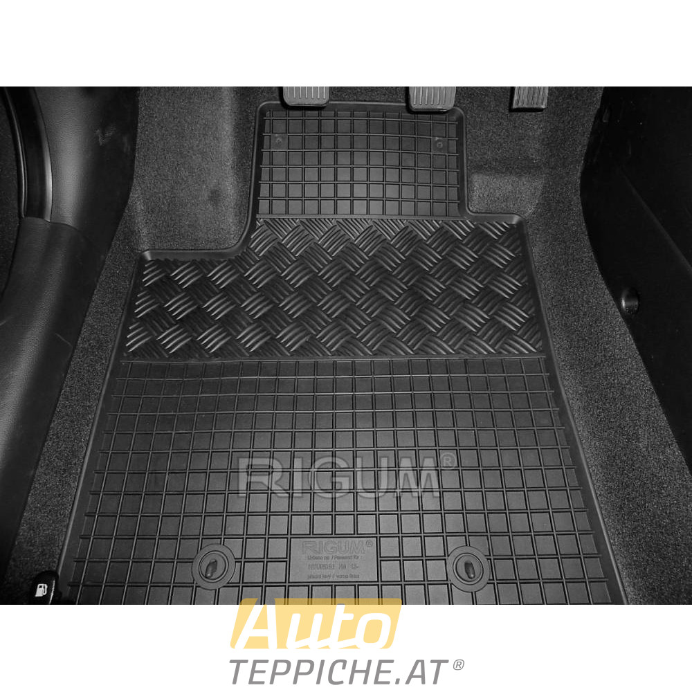 Gummi Fußmatten für Hyundai i10 (2013-2019) - Gummimatten