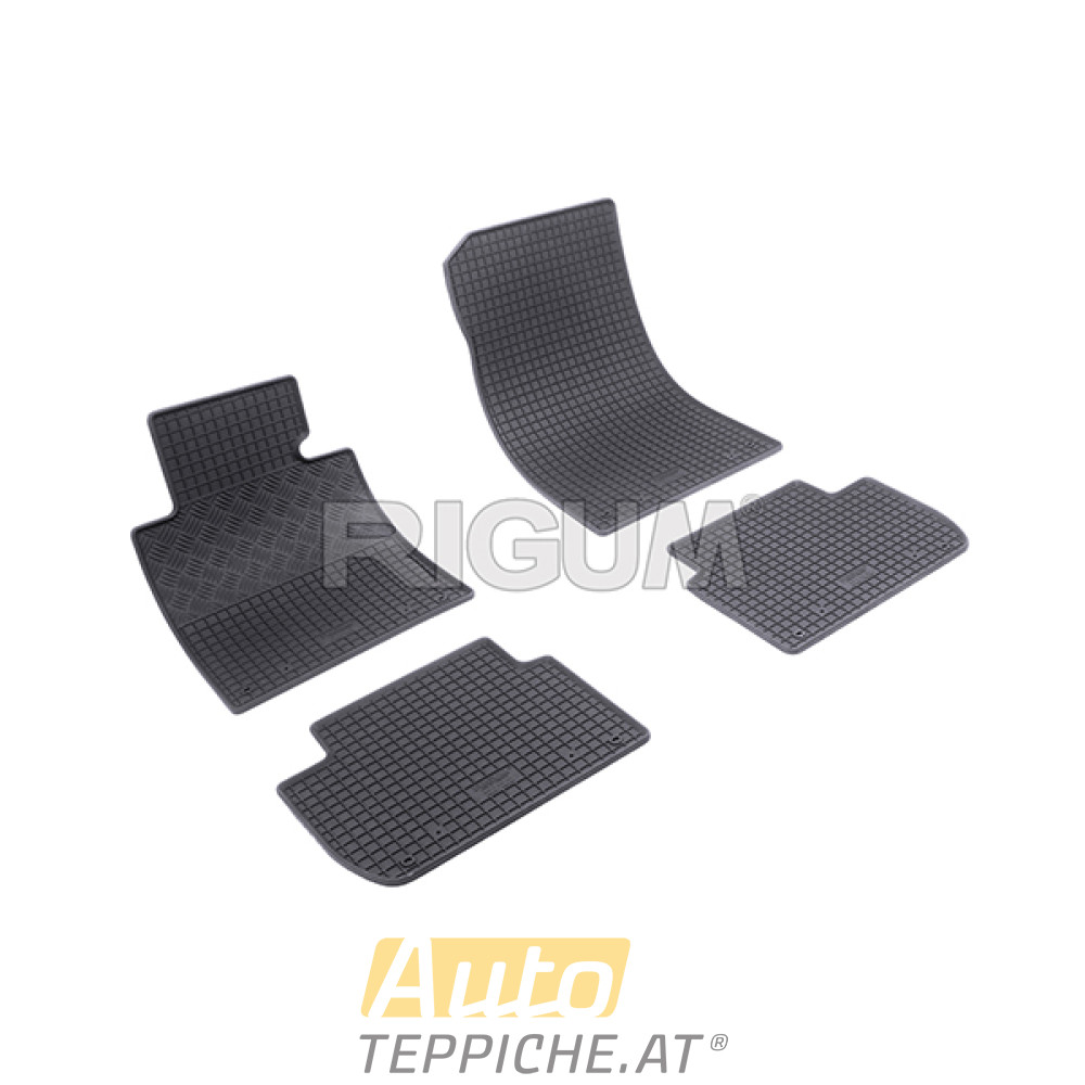 Gummi Fußmatten für BMW 3er (E46) (1998-2005) - Gummimatten