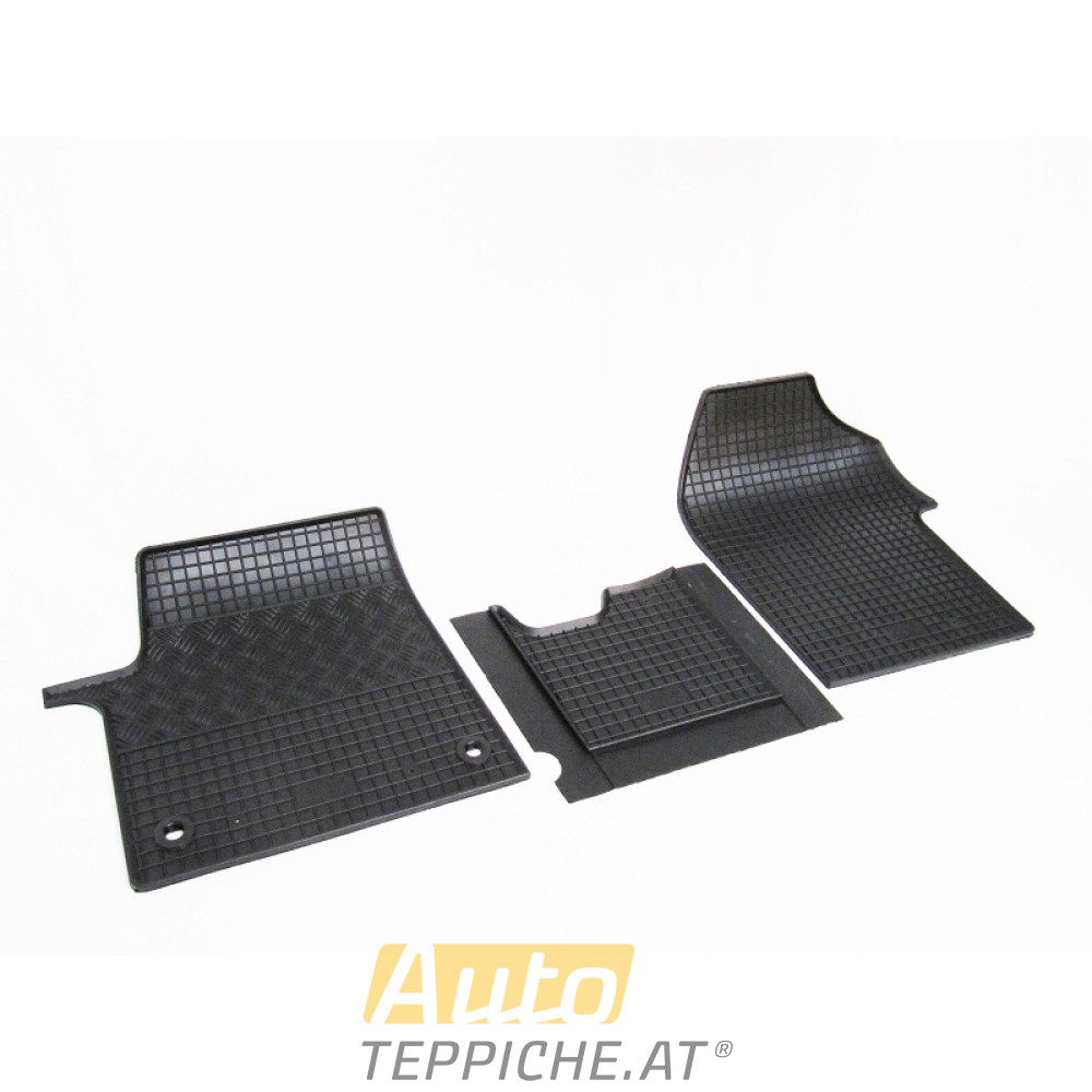 Gummi Fußmatten für Toyota Proace Verso (erste Reihe) (2016-) - Gummimatten