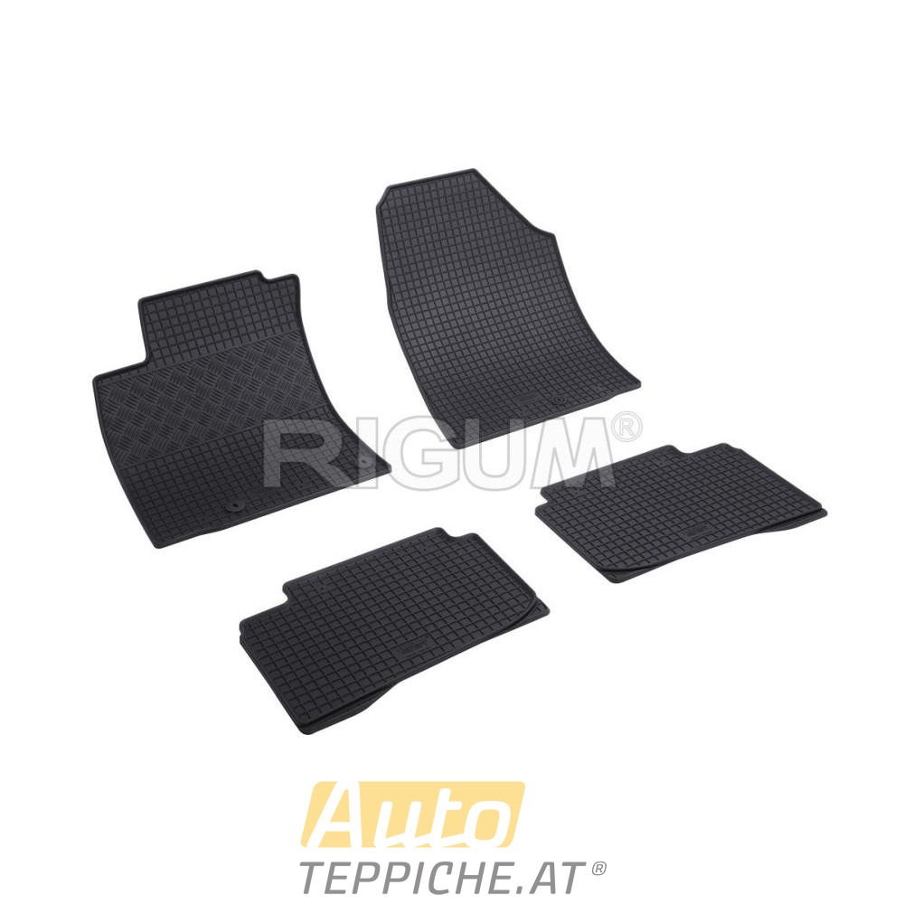 Gummi Fußmatten für Hyundai Ioniq (2017-) - Gummimatten Gummi Fußmatten für Hyundai Ioniq (2017-) - Gummimatten