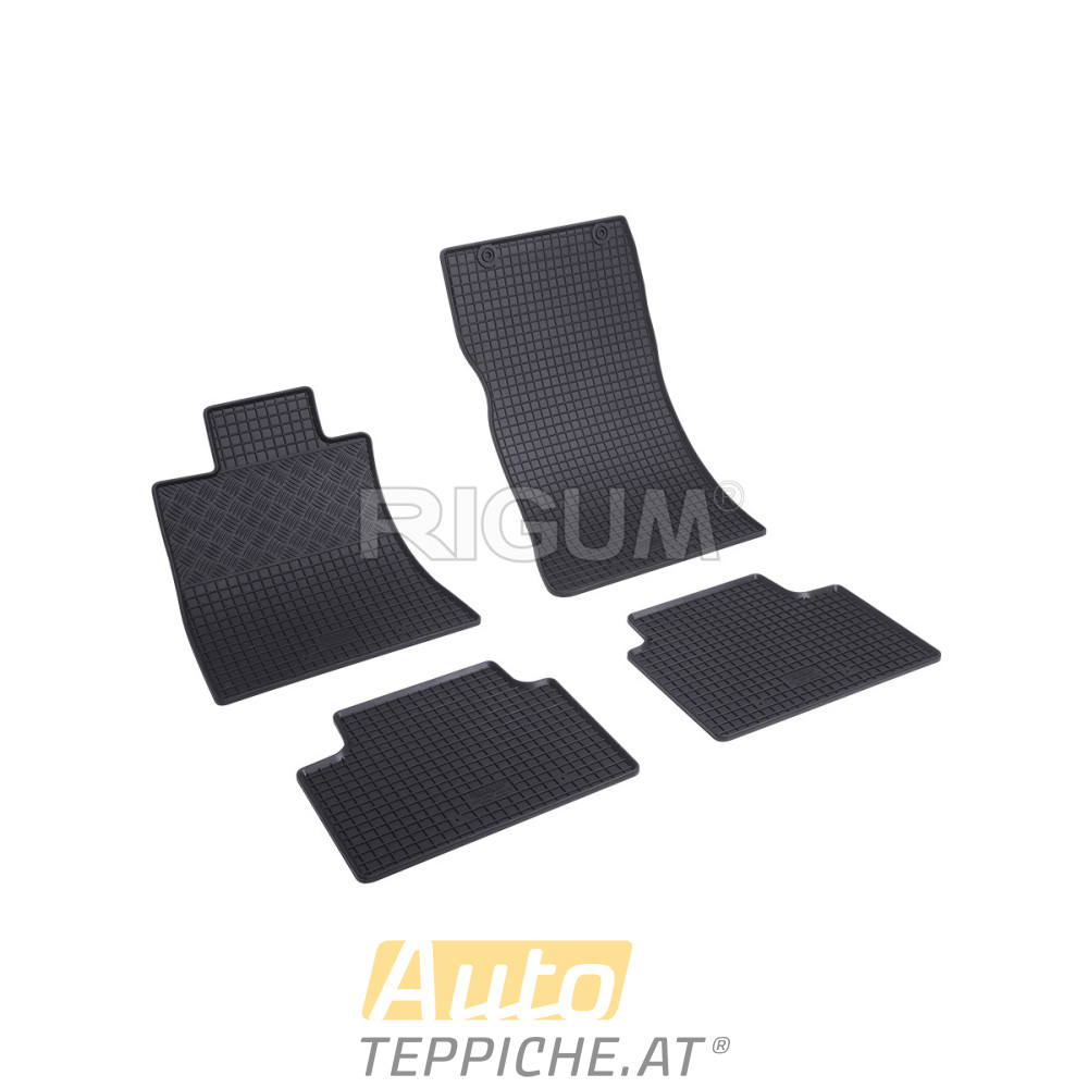 Gummi Fußmatten für Alfa Romeo Giulia 4x2 (2020-) - Gummimatten