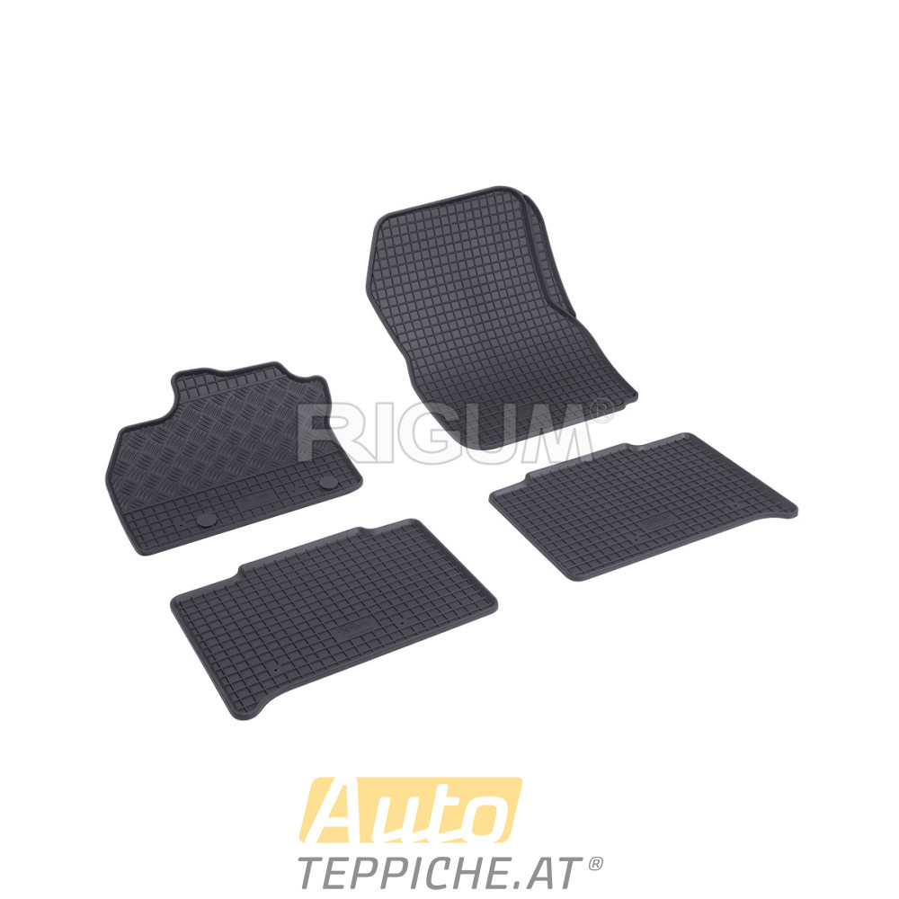 Gummi Fußmatten für Renault Zoe (2019-) - Gummimatten