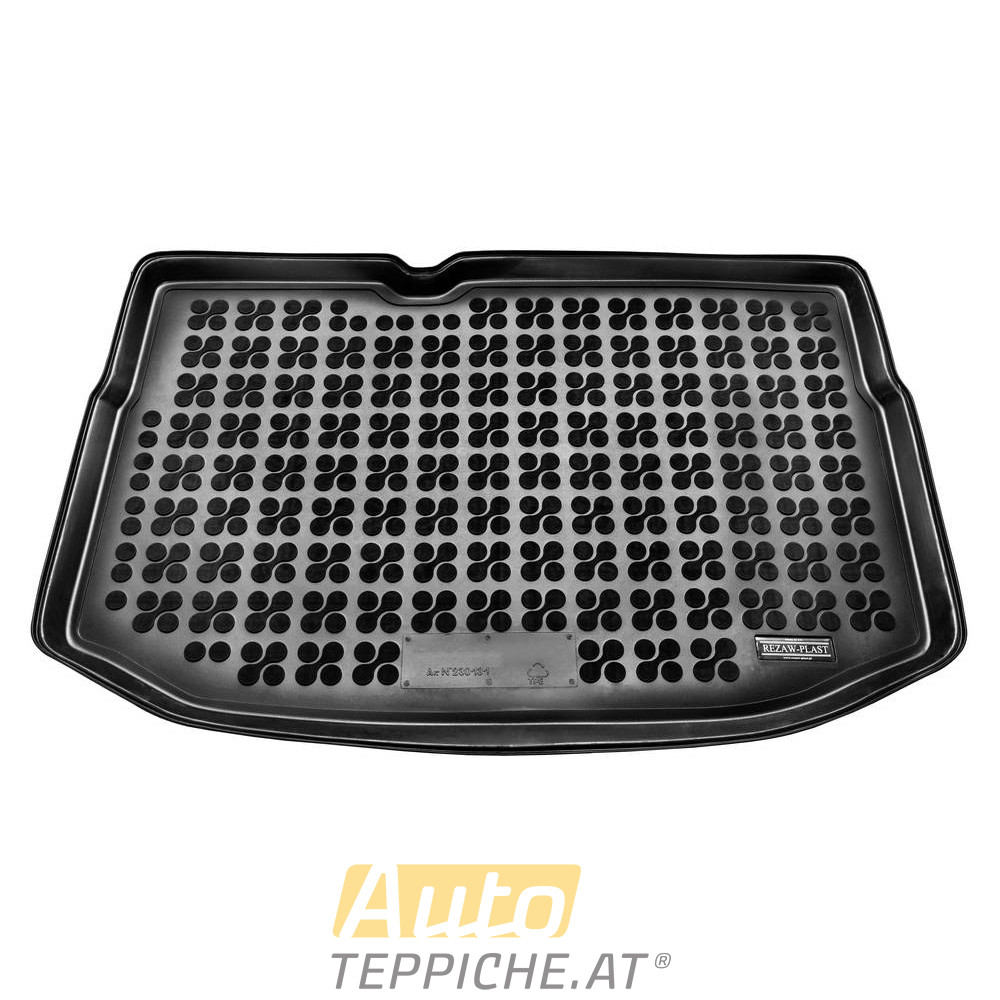 Gummi Kofferraumwanne für CITROEN C3 - mit vollwertigem Ersatzrad (2009-2016) - Kofferraumwanne