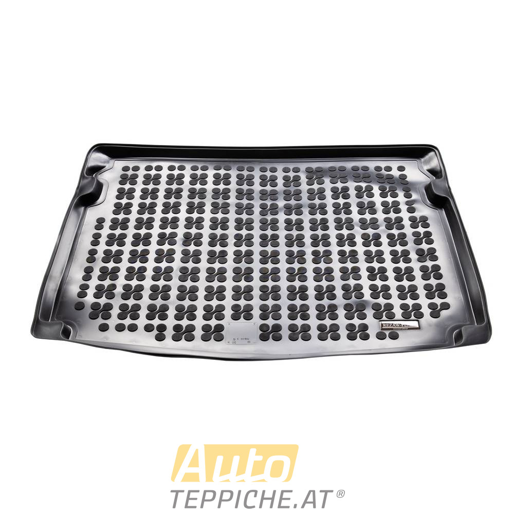 Gummi Kofferraumwanne für SKODA Karoq (2x4) - mit Not-Ersatzrad (VarioFlex system) (2017-) - Kofferraumwanne