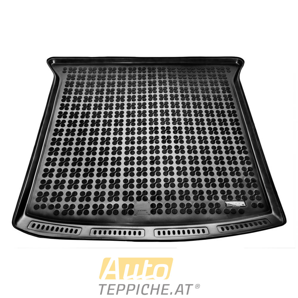 Gummi Kofferraumwanne für SEAT Alhambra 7-Sitzer - bei versenkter 3. Sitzreihe (2010-) - Kofferraumwanne