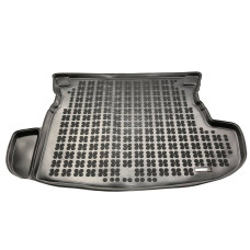 Gummi Kofferraumwanne für MITSUBISHI Outlander III - mit vollwertigem Ersatzrad, für Modelle mit/ohne Subwoofer (2012-) - Kofferraumwanne