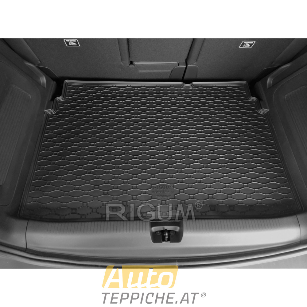 Gummi Kofferraummatte für OPEL Crossland X (obere und untere Ladefläche) (2017-) - Kofferraumwanne