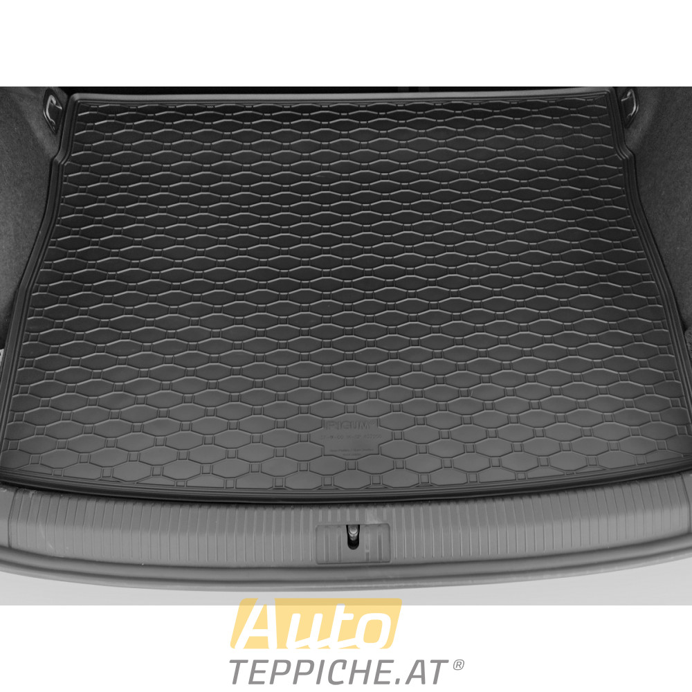 Gummi Kofferraummatte für VOLKSWAGEN Golf VII Sportsvan obere Ladefläche) (2014-) - Kofferraumwanne