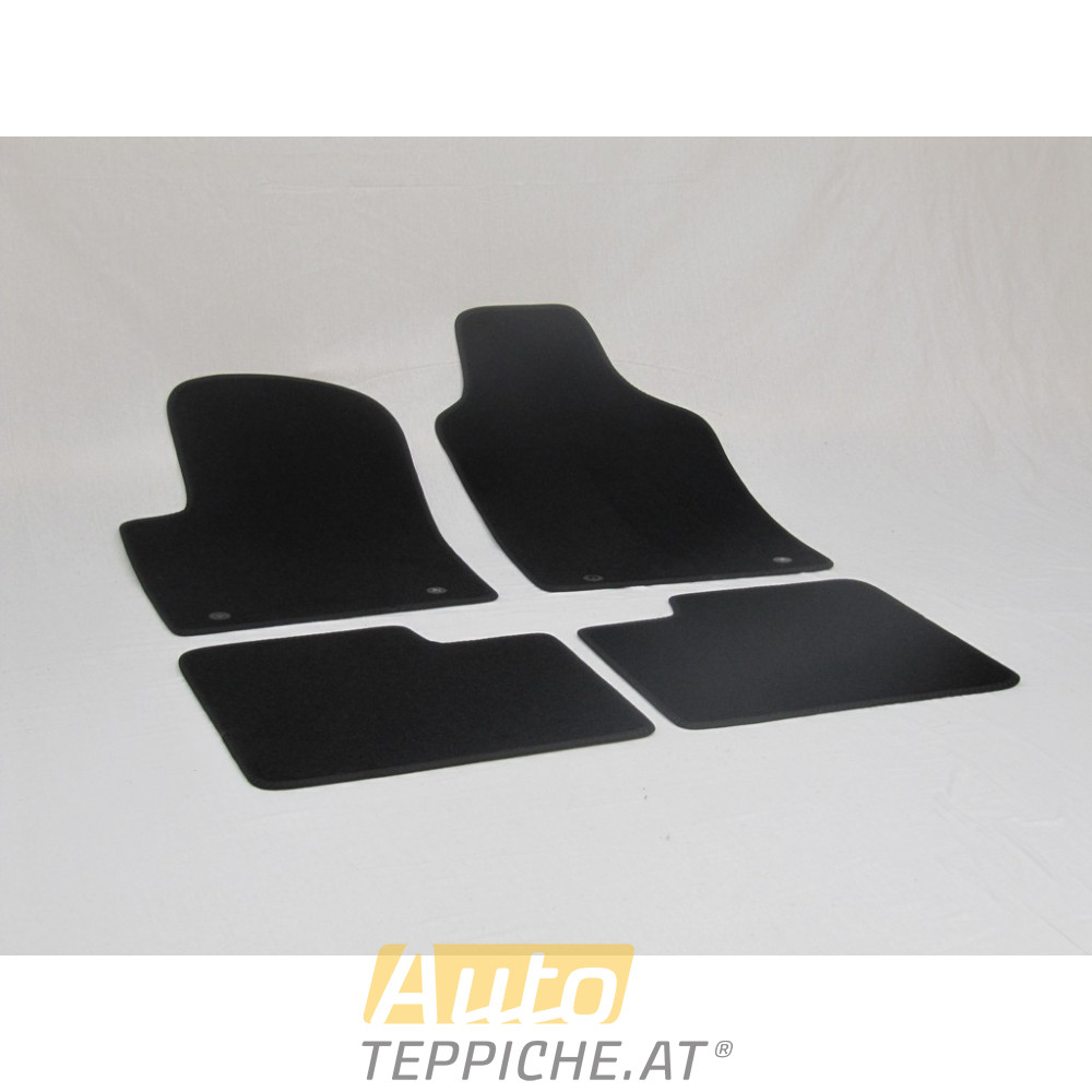 Auto Fußmatten für FIAT 500 (2007-) original Befestigung - Premium - Auto Fußmatten