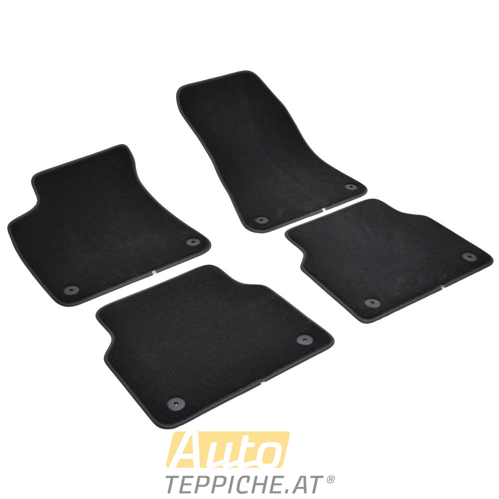 Auto Fußmatten für AUDI A8 III D4 (2010-2017) original runde Befestigungsringe - Premium - Auto Fußmatten Auto Fußmatten für AUDI A8 III D4 (2010-2017) original runde Befestigungsringe - Premium - Auto Fußmatten