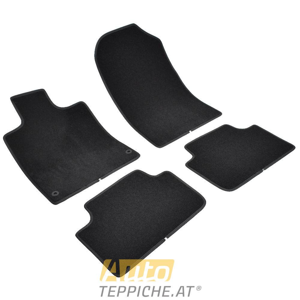 Auto Fußmatten für PEUGEOT 407 (2004-2011) original Befestigung - Standard - Auto Fußmatten