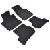 Auto Fußmatten für SEAT LEON II 1P (2005-2012) original runde Befestigungsringe - Comfort - Auto Fußmatten