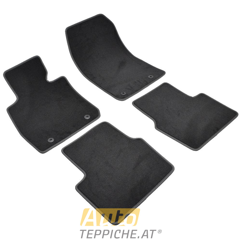 Auto Fußmatten für MAZDA CX-3 DK (2016-) original runde Befestigungsringe - Comfort - Auto Fußmatten