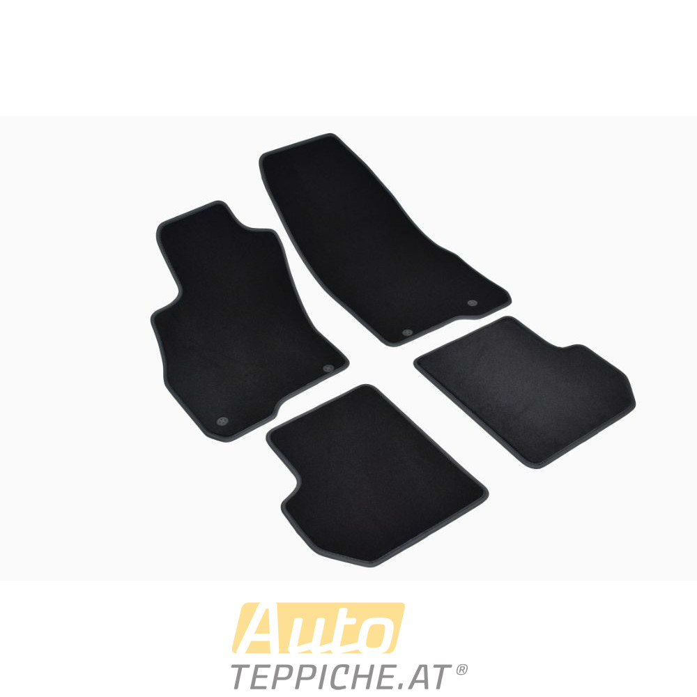 Auto Fußmatten für FIAT PUNTO EVO (zweite Reihe in einem Stück) (2009-2012) original Befestigung - Comfort - Auto Fußmatten