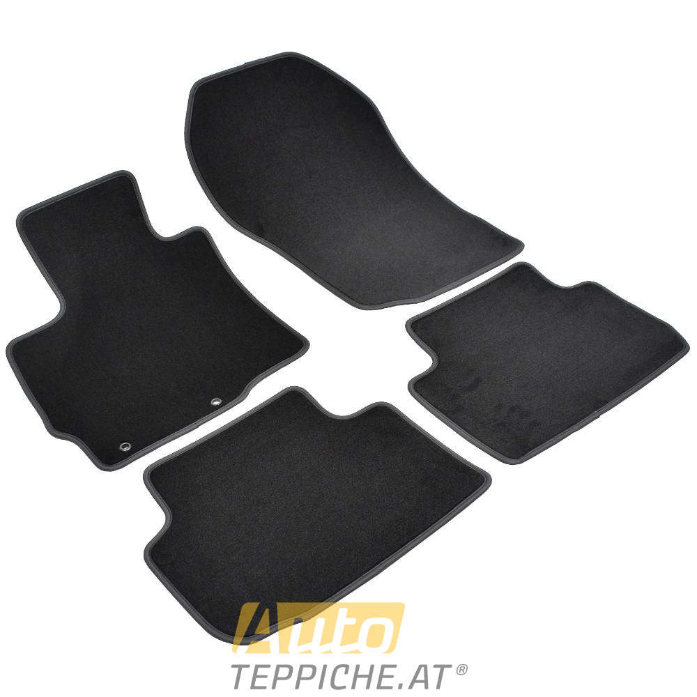 Auto Fußmatten für MITSUBISHI ECLIPSE CROSS (2017-) Metallringe - Comfort - Auto Fußmatten